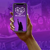 Prismatik app ( Aplicación feminista) . UX / UI, Web Design, Mobile Design, and Digital Design project by Mayra Bermudez Puente - 10.08.2021