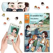 El autobús 912. Ilustração tradicional, Design editorial e Ilustração infantil projeto de Calle Ilustración - 01.09.2020