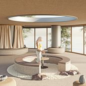Mi Proyecto del curso: ArchViz de interiores: crea diseños 3D surrealistas con Blender. Architecture, Interior Architecture, Digital Architecture, and ArchVIZ project by Javier Bregna - 10.07.2021