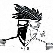 White and Black. Traditional illustration project by Leon Daniel - 10.09.2021