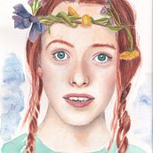 Proyecto curso de Retrato en Acuarela. Traditional illustration, and Watercolor Painting project by mei_ml - 10.09.2021