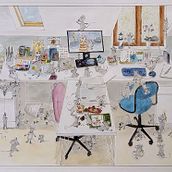 My project in Creative Sketching: Fill Your Illustrations with Life and Detail course. Ilustração tradicional, Esboçado, Desenho a lápis, Desenho, Pintura em aquarela, Sketchbook e Ilustração com tinta projeto de Yvonne Falk Ponsford - 08.10.2021