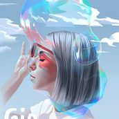Gio 💙💙💙. Un projet de Illustration traditionnelle , et Design graphique de RJV Ilustración - 09.10.2021