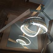 Mobius strip led light mosaic. Design, and 3D Design project by ndessipris - 10.10.2021