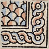extract of mosaic floor. Design project by ndessipris - 10.10.2021