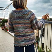 Il mio progetto del corso: Top-down: capi interi all'uncinetto. Fashion Design, Fiber Arts, DIY, and Crochet project by Lorella Francesconi - 10.10.2021