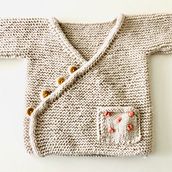 Mi Proyecto del curso: Tejido de punto para prendas infantiles. Un proyecto de Diseño de moda, Tejido, DIY, Tejido de punto y Diseño textil de Diana Serrano - 24.01.2022