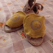 Mis primeres alpargatas. Un projet de Crochet de Rosedgar Peña Martínez - 10.10.2021