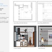 Mi Proyecto del curso: Visualización arquitectónica con V-Ray para SketchUp. Un proyecto de Arquitectura, Arquitectura interior, Arquitectura digital y Visualización arquitectónica de juliadaverio - 11.10.2021