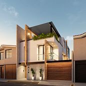 Vivienda Ponze de Leon. ArchVIZ, and 3D Modeling project by Jose C. Vela Caceres - 09.05.2021