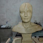 Mi Proyecto del curso: Retrato en barro: modela un rostro a escala real. Un progetto di Belle arti e Scultura di Mauro Parra - 11.10.2021