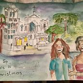 My project in Artistic Watercolor Sketching: Dare to Express Your Ideas course. Traditional illustration, Sketching, Creativit, Drawing, Watercolor Painting, and Sketchbook project by jhannick - 10.11.2021
