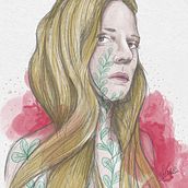 Mi Proyecto del curso: Retrato ilustrado con Procreate. Projekt z dziedziny Trad, c, jna ilustracja, Grafika wektorowa, Ilustracja c, frowa i Portret użytkownika lupegiani - 11.10.2021