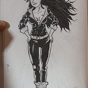 Mi Proyecto del curso: Diseño de personajes femeninos para cómics. Comic, Drawing, and Character Design project by Daniel Vidal García - 10.11.2021