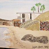 Sisters, Laguna Beach August 2021. Traditional illustration, Writing, Creativit, Drawing, Sketchbook, and Narrative project by Laurie - 10.12.2021