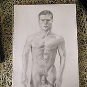 My project in Realistic Human Figure Drawing course. Traditional illustration, Fine Arts, Sketching, Pencil Drawing, Drawing, Realistic Drawing, and Figure Drawing project by Eliran Refael - 10.12.2021