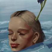 My project in Digital Fantasy Portraits with Photoshop course. Traditional illustration, Drawing, Digital Illustration, Portrait Drawing, Digital Drawing, and Digital Painting project by goooooseduck - 10.12.2021