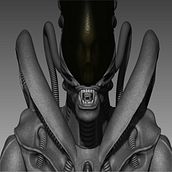 Alien!. 3D, and 3D Modeling project by Pasquale Fantetti - 04.03.2021