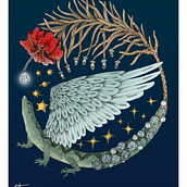 My project in Natural Illustration with Digital Painting course. Traditional illustration, Drawing, Digital Illustration, Realistic Drawing, Digital Painting, and Naturalistic Illustration project by Elena Tamova - 10.08.2021