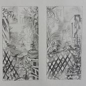 Urban sketching. Sketching, Pencil Drawing, Drawing, Artistic Drawing & Ink Illustration project by Natalie Anaya Luna - 10.12.2021