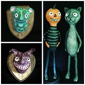 Creatures from the Past. 3D, Character Design, and 3D Character Design project by Sue MacQuarrie - 10.12.2021