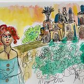 My project in Artistic Watercolor Sketching: Dare to Express Your Ideas course. Ilustração tradicional, Esboçado, Criatividade, Desenho, Pintura em aquarela, e Sketchbook projeto de mapjferreira - 13.10.2021