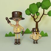 proyecto Axl Rivera :D. 3D, Character Design, 3D Modeling, and 3D Character Design project by Axl Rivera - 10.13.2021