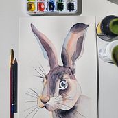 Mi Proyecto del curso: Técnicas experimentales de acuarela para principiantes . Traditional illustration, Fine Arts, Watercolor Painting, and Naturalistic Illustration project by Astrid Hernández - 10.13.2021
