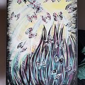 Acryl auf Leinwand. Painting project by Katrin - 10.13.2021