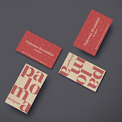 Projeto de cartão de visitas . Projekt z dziedziny Design,  Reklama i Projektowanie graficzne użytkownika Paloma Brandão - 13.10.2021