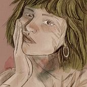 Mi Proyecto del curso: Retrato ilustrado con Procreate. Traditional illustration, Vector Illustration, Digital Illustration, and Portrait Drawing project by Aline Garcia - 10.13.2021