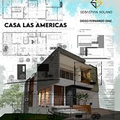 CASA LAS AMERICAS. Un proyecto de Diseño e Ilustración tradicional de Sebastian Solano - 13.10.2021