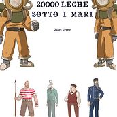 20000 leagues under the sea project. Un projet de Illustration traditionnelle de Marco Leombruni - 14.10.2021