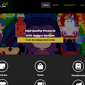 Creación de mi tienda byMariZenShop. IT, Web Design, Web Development, and E-commerce project by Marisabel Cuberos - 10.14.2021