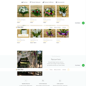 Tienda Online Floristería Rosamary. Web Development, Web Design, E-commerce, JavaScript, HTML, and CSS project by García Cardenal - 04.02.2020