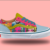 Vans Andy Warhol. Graphic Design, Shoe Design, and Printing project by Carlos Taboada - 02.12.2020
