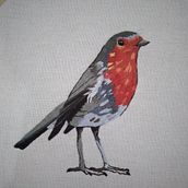 Mi Proyecto del curso: Pintar con hilo: técnicas de ilustración textil. Embroider, and Traditional illustration project by Katya Hernandez - 10.14.2021