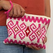 Proyecto diseño de patrón en crochet. Un progetto di Design di accessori, Pattern design, Fiber Art, DIY e Uncinetto di Diana Lazcano - 13.10.2021