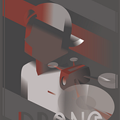 drone poster_Art Deco Style for Digital Illustration. Traditional illustration, Fine Arts, Poster Design, and Digital Illustration project by celine_esp21 - 10.07.2021