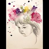 Serie flowers. Un progetto di Illustrazione tradizionale, Belle arti e Pittura ad acquerello di Maria Gracia - 15.10.2021