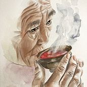 Retrato expresivo. Un progetto di Belle arti, Pittura ad acquerello e Disegno di ritratti di Maria Gracia - 15.10.2021