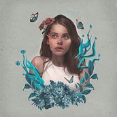Mi Proyecto del curso: Retratos digitales de fantasía con Photoshop. Traditional illustration, Drawing, Digital Illustration, Portrait Drawing, Digital Drawing, and Digital Painting project by Aaron Justo - 10.16.2021