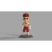 Mi Proyecto del curso:  Modelado profesional de personajes cartoon 3D. Een project van 3D, Ontwerp van personages, Karakteranimatie,  3D-modellering, 3D-karakterontwerp y  3D-ontwerp van Gerson Germán Pérez Garcia - 08.10.2021