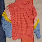 Chompita para niña Ein Projekt aus dem Bereich Crochet von Jannet Fernández Castañeda - 16.10.2021