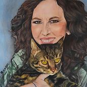My project in Realistic Portrait with Coloured Pencils course. Un proyecto de Ilustración tradicional, Bellas Artes, Dibujo a lápiz, Dibujo, Dibujo de Retrato, Dibujo realista y Dibujo artístico de olastofos - 16.10.2021