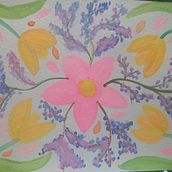 My project in Vibrant Floral Patterns with Watercolors course. Ilustração tradicional, Pattern Design, Pintura em aquarela e Ilustração botânica projeto de Cindy Posumah - 15.10.2021