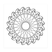 Spirograph. JavaScript, Motion Graphics, and Multimedia project by galor_nimrod - 10.16.2021