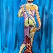Mi Proyecto del curso: Figura humana en acuarela. Un projet de Illustration traditionnelle, Beaux Arts, Peinture, Aquarelle, Dessin réaliste , et Dessin anatomique de Maria GrinnAis - 16.10.2021