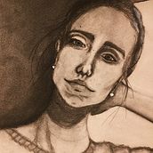 Self Portrait . Traditional illustration, and Portrait Drawing project by rachelgbecham - 10.17.2021