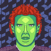 Meu projeto do curso: Técnicas de ilustração em pixel art Ein Projekt aus dem Bereich Pixel Art, Traditionelle Illustration und Digitale Illustration von Bruno Naves - 17.10.2021
